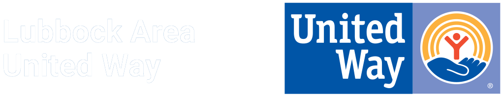 Lubbock Area United Way Logo - Full color emblem - white text