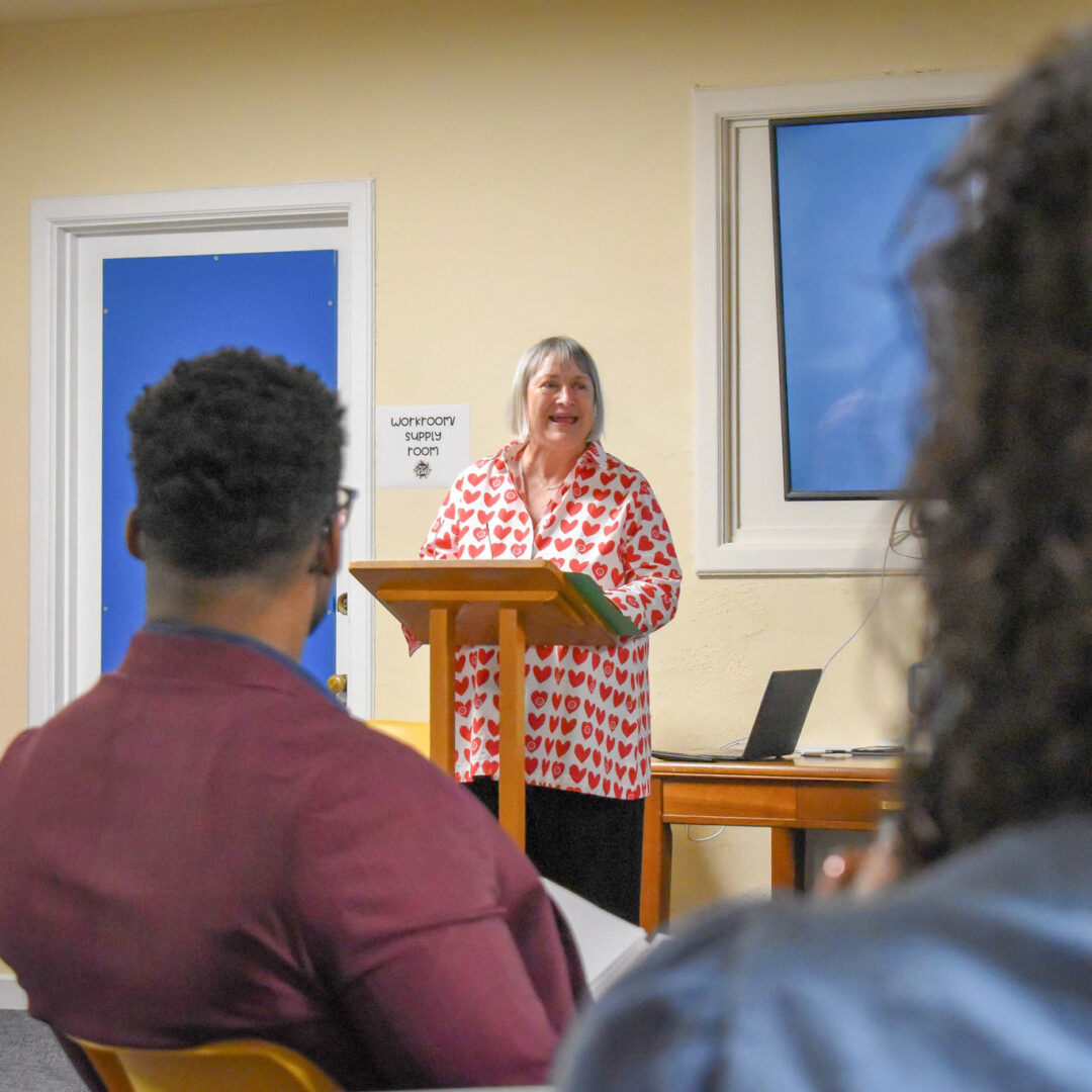 Woman teaching with Lubbock Area United Wah